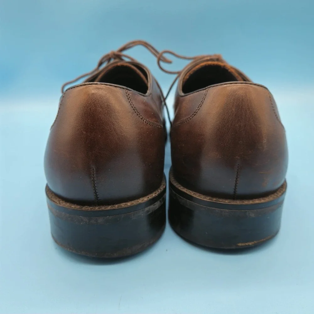 Cole Haan Grand OS Lenox Mens Sz 11.5 Hill Split Toe Derby Oxford Leather Shoes